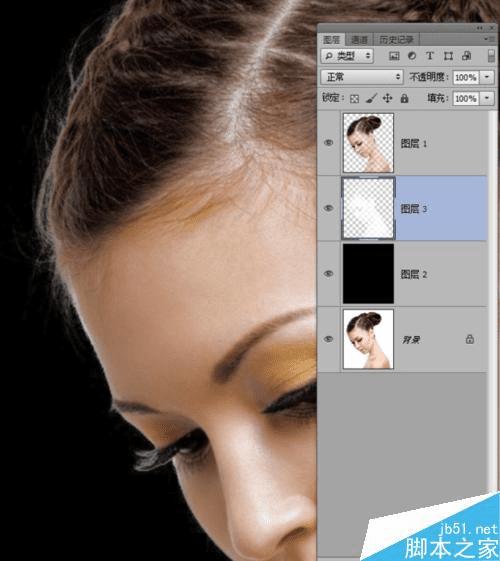 如何使用PS制作碎裂火焰美女?