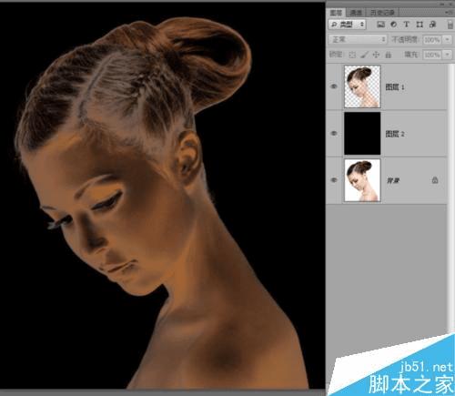 如何使用PS制作碎裂火焰美女?