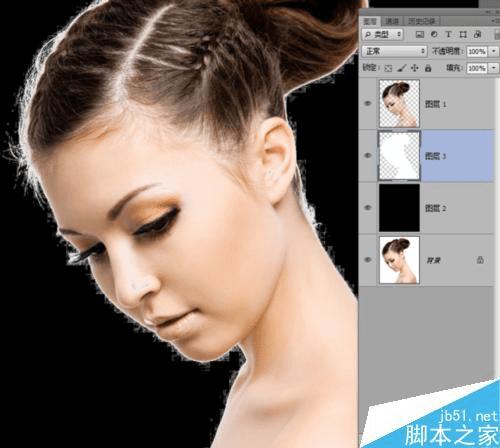 如何使用PS制作碎裂火焰美女?