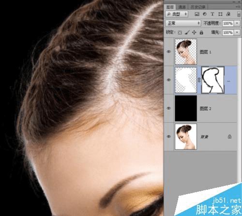 如何使用PS制作碎裂火焰美女?