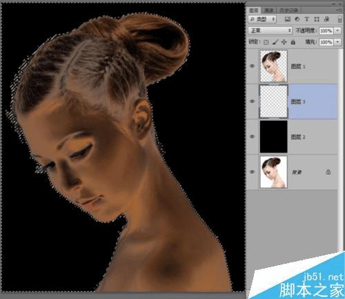 如何使用PS制作碎裂火焰美女?