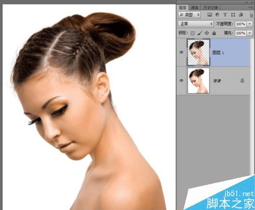 如何使用PS制作碎裂火焰美女?