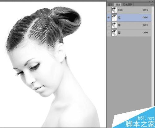 如何使用PS制作碎裂火焰美女?