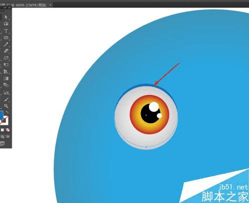 怎么样使用Ai绘制卡通眼睛图标?