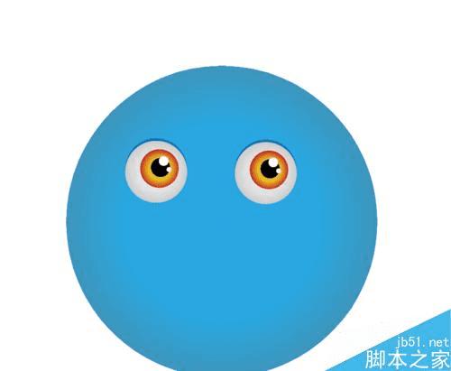 怎么样使用Ai绘制卡通眼睛图标?