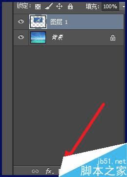 如何在ps中将图片融入背景?