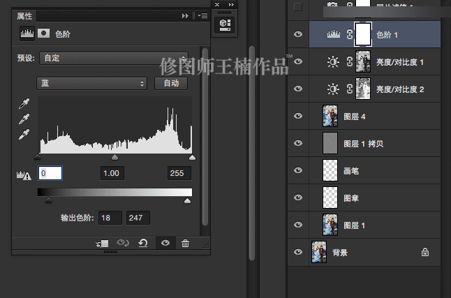怎么样在ps后期中修复严重曝光不足的室内婚片?