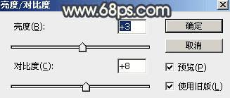 怎么样在ps中为护栏边的人物加上漂亮的霞光效果?