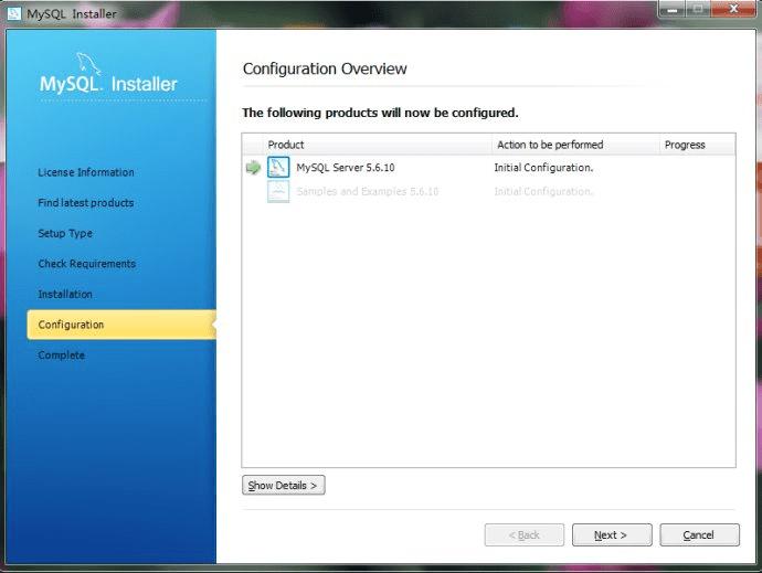 在Windows下安装及配置MySQL 5.6的教程