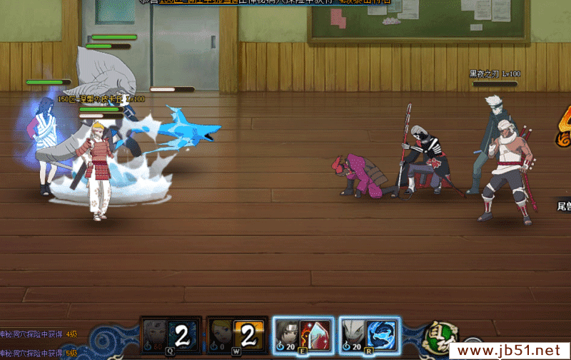 火影忍者ol风主鬼鲛刷新流阵容如何。