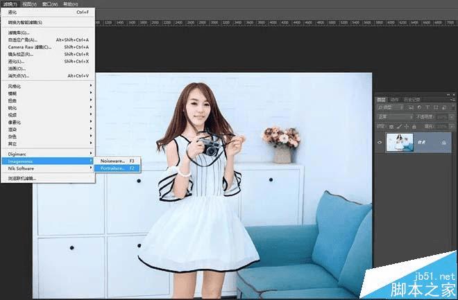 如何在PS中调日系清新图片?
