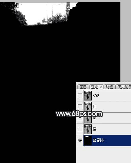 怎么样在ps中为道上的人物加上晨曦效果?