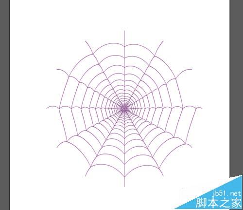 怎么样使用AI绘制比较复杂的蜘蛛网图案?