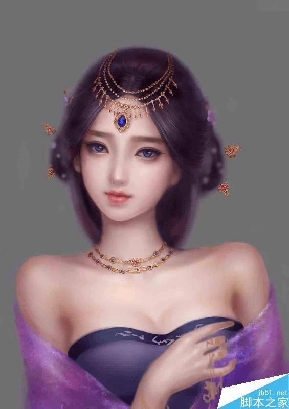 怎么样绘画中国古代美女?