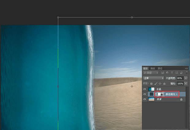 怎么样在PS中合成水底穿越的唯美场景?