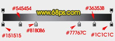 如何在ps中制作碎火花发光字?