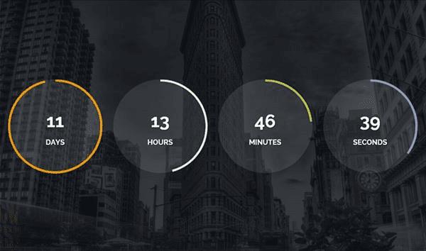 如何利用jQuery实现圆形进度条倒计时插件?