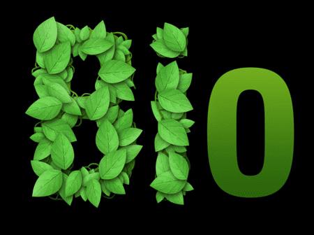 怎么样使用ps制作绿色叶片字?