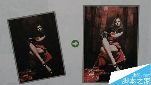 怎么样在ps中加强照片的光线体现图像整体颜色对比效果?