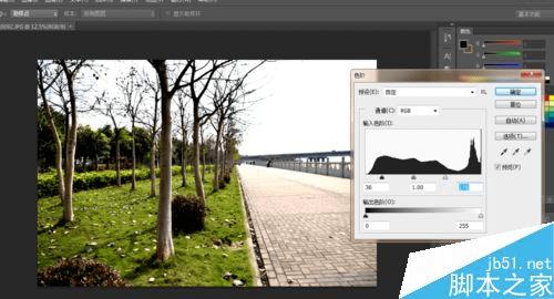 使用ps后期色阶的方法技巧