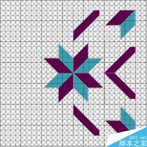 在PS中制作对称的几何图案的步骤