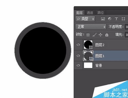 使用ps制作圆形的音乐图标按钮的办法