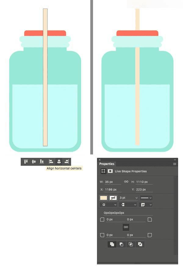 在ps中合成柠檬杯插画的办法