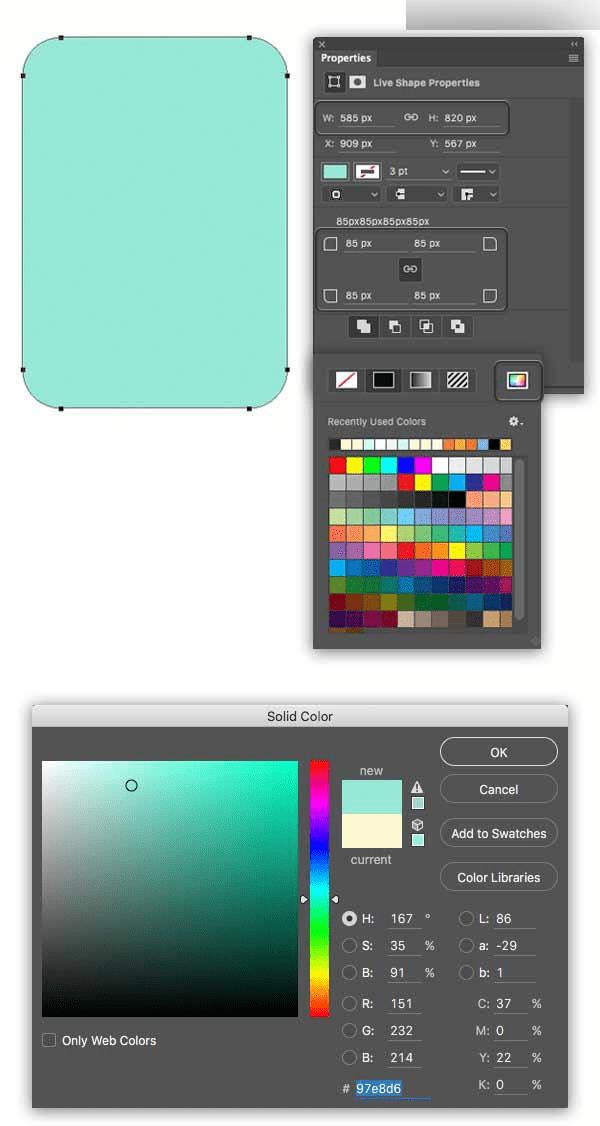 在ps中合成柠檬杯插画的办法