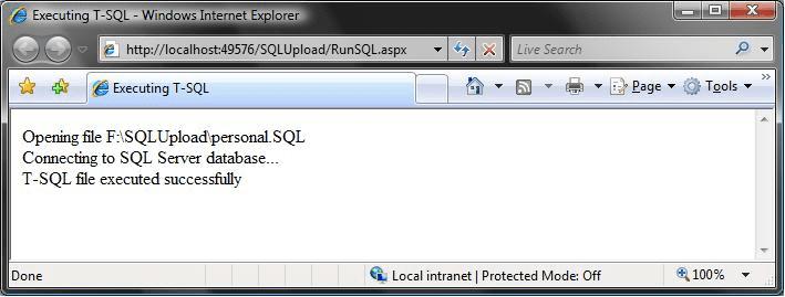 上传一个.SQL文件到远程主机的步骤