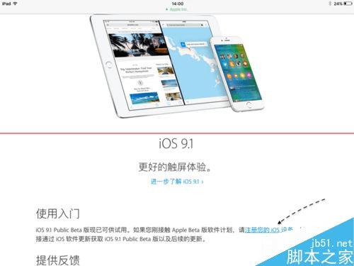 下载并安装升级iOS9.1公测版的步骤