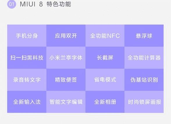 小米MIUI8稳定版推送时间及功能介绍