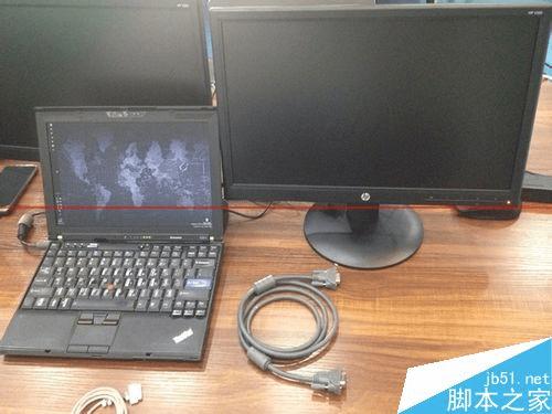 在win10笔记本中设置双屏显示的步骤