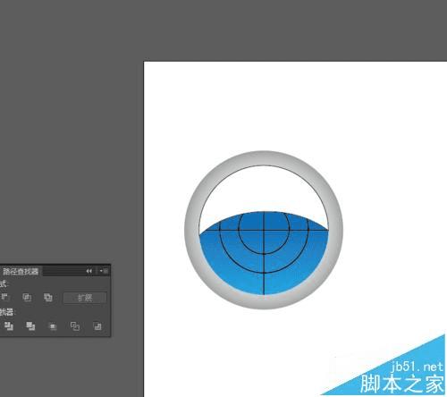 如何在Ai中画雷达?