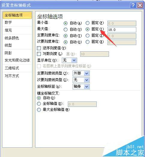 在Excel数据图表中添加分割线的方法
