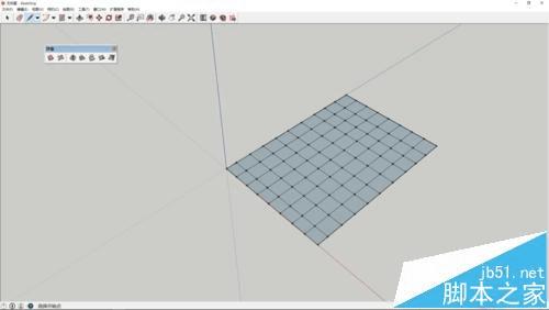 如何在sketchup中使用沙盒工具网格创建地形图?