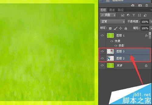 ��PS�и���Ƭ����Ҷ��Ч���ļ���