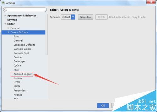 Android studiologcatʾϢķ