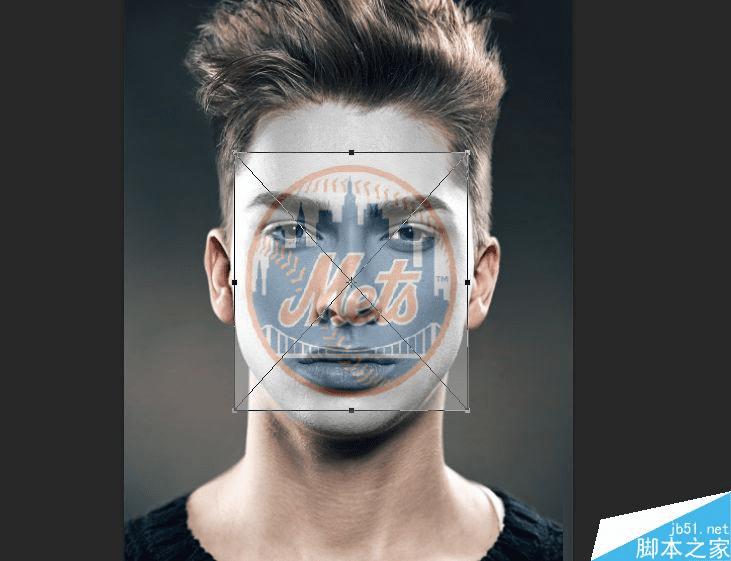 如何在PS中将图片合成人脸彩绘效果?