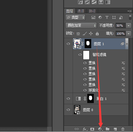 如何在PS中将图片合成人脸彩绘效果?