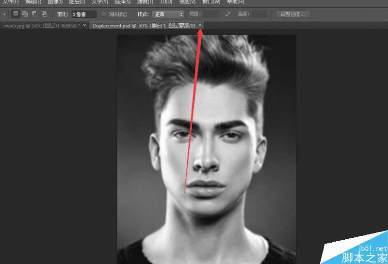 如何在PS中将图片合成人脸彩绘效果?
