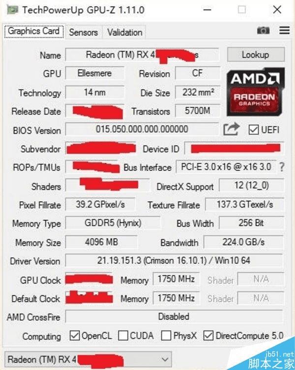 AMD RX 470Dֵܷϸܼ