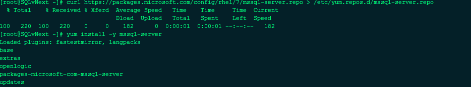 ʹCentOSװSQL Server vNext CTP1Ĳ