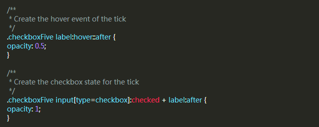 使用CSS设置checkbox复选框控件的样式的方