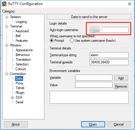 使用putty免密码登陆ubuntu主机