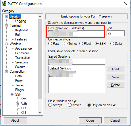使用putty免密码登陆ubuntu主机