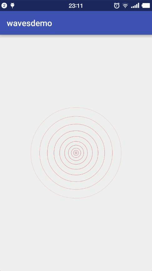 android特效之水波纹的实现