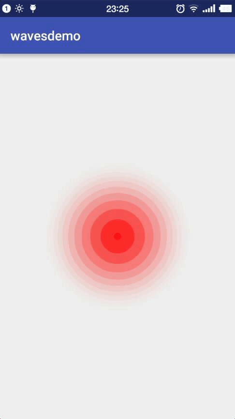 android特效之水波纹的实现