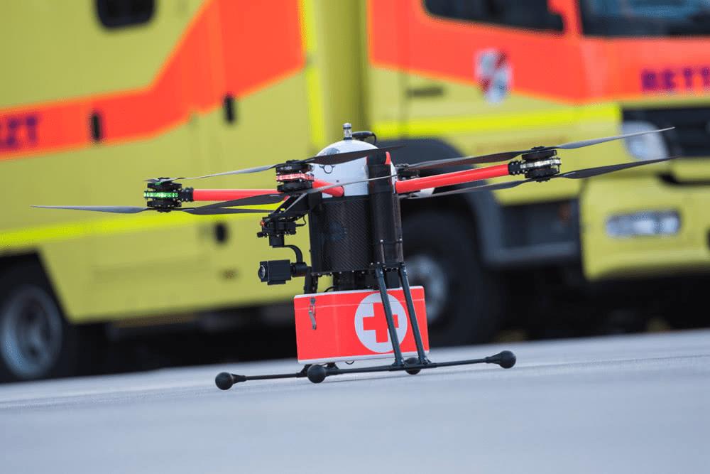 德国汉堡测试医用无人机助力快速运输物资