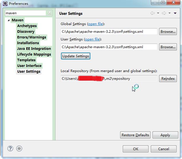 关于maven全局配置文件settings.xml解析 路饭网