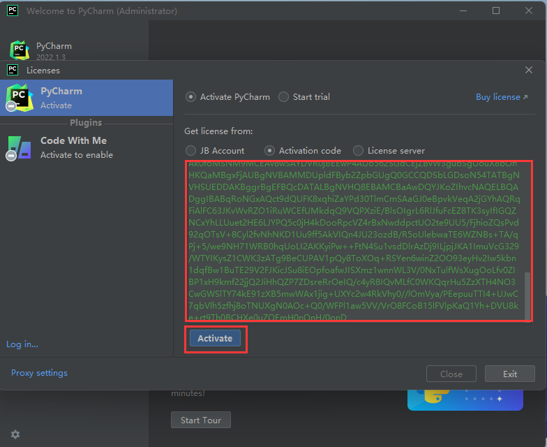 pycharm2022激活码破解补丁一键安装免费分享(2022年持续更新)
